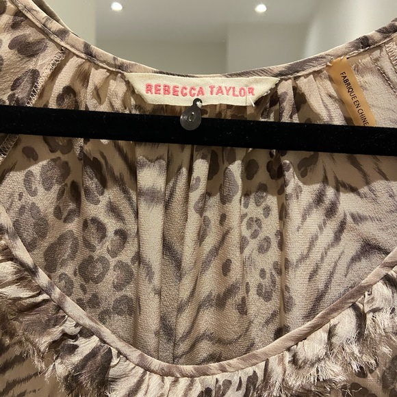 Rebecca Taylor leopard print dress - Picture 4 of 4